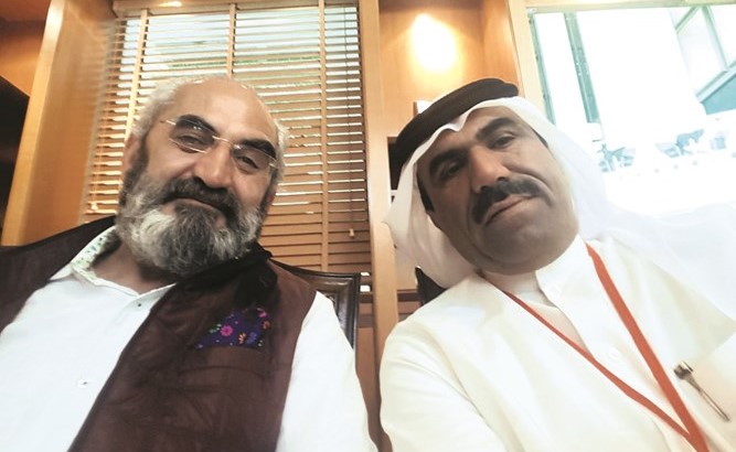 زهير النوباني وسيلفي مع الأنباء﻿