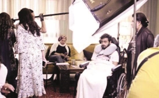 مع سعاد عبدالله في مسلسل أمنا رويحة الجنة﻿