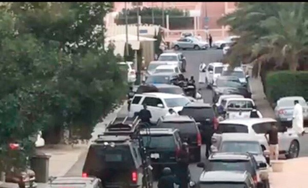  تواجد أمني كثيف في محيط منزلي اقارب الداعشي