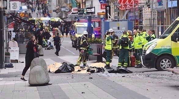 العثور على عبوة ناسفة محلية الصنع في شاحنة هجوم الدهس بالسويد