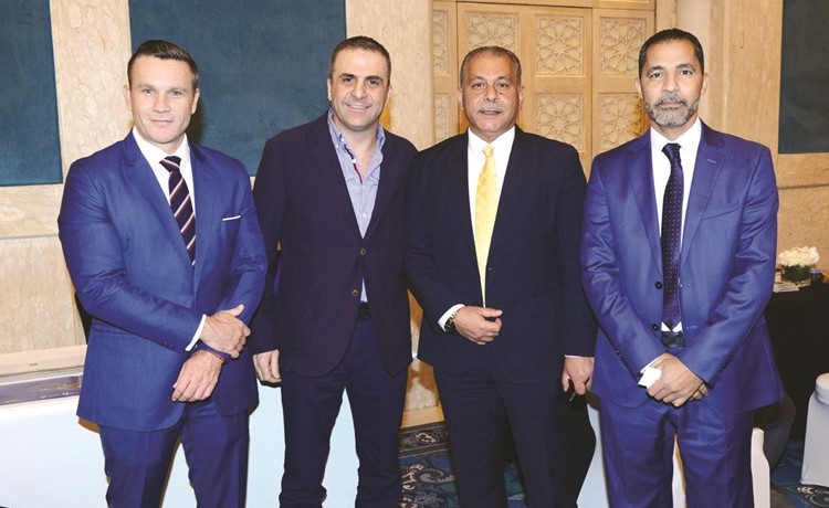 رضا المجاهد وعصام فتال وجون هاشم وأرنود ﻿