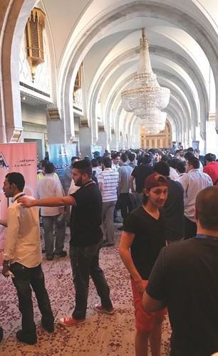 جانب من انتخابات الاتحاد الوطني لطلبة الكويت - فرع مصر﻿
