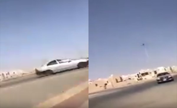 بالفيديو..  مفحط يهاجم فتاة سعودية تسير على أقدامها ويعرّض حياتها للخطر