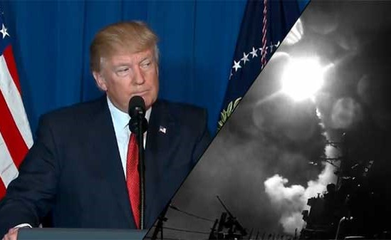 صحيفة أمريكية: هذه الصورة دفعت ترامب لاتخاذ قرار سريع بقصف النظام السوري