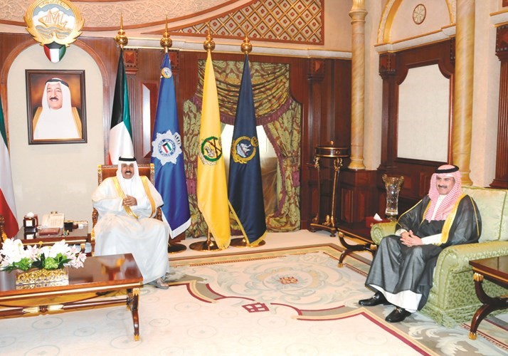 سمو ولي العهد مستقبلا الشيخ مبارك الدعيج ﻿