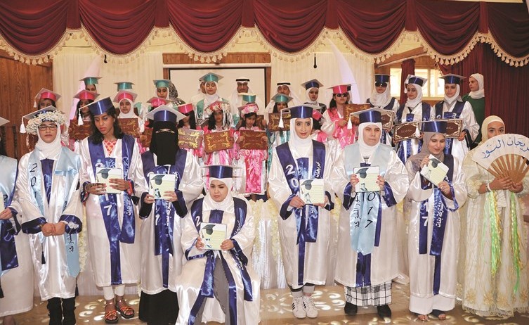 جانب من تكريم الطالبات﻿