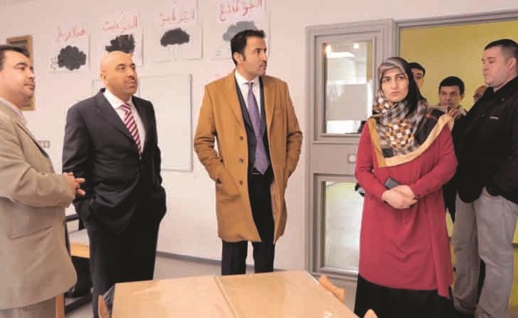 سفيرنا سامي السليمان يتفقد معهد الأندلس﻿