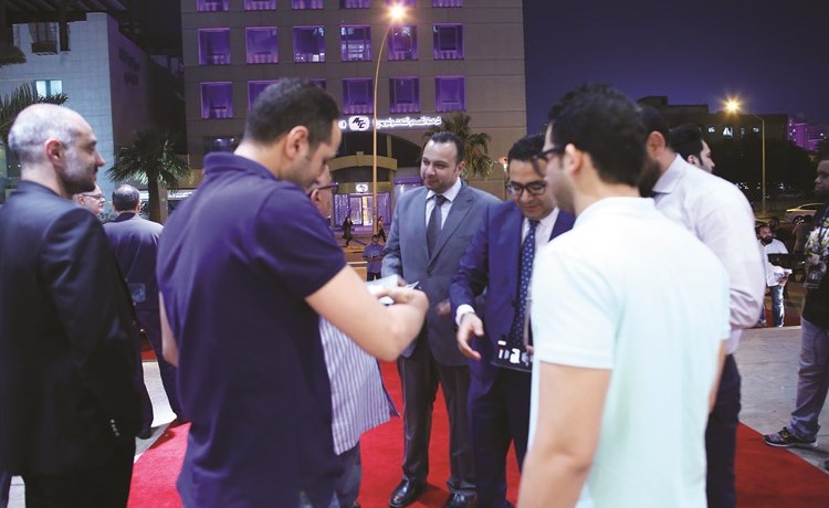 استقبال المدعوين﻿
