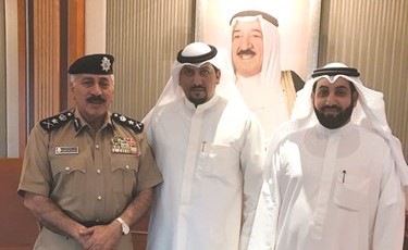 الفريق الدوسري مع الصواغ والعتيبي ﻿