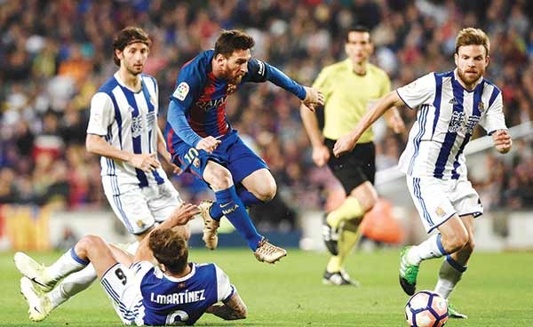 «البرغوث» ينقذ برشلونة من فخ سوسييداد
