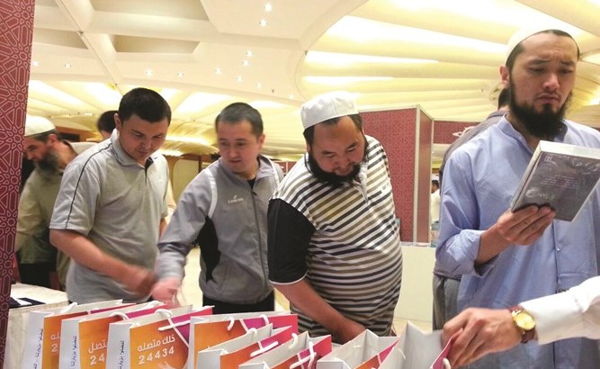 جانب من الإقبال على الإصدارات﻿