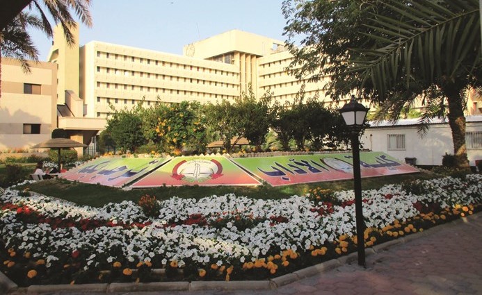 بيئة جمالية مناسبة هدف إدارة الإنشاءات والصيانة بالجامعة