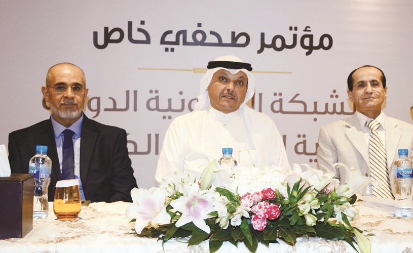 الرفاعي خلال المؤتمر الصحافي﻿