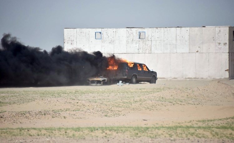 التدريبات أفشلت محاولة الاقتحام حسب السيناريو المتفق عليه﻿