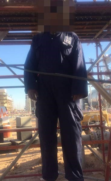 الوافد الذي اقدم على شنق نفسه﻿