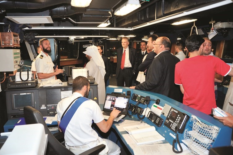 شرح حول قدرات الفرقاطة﻿