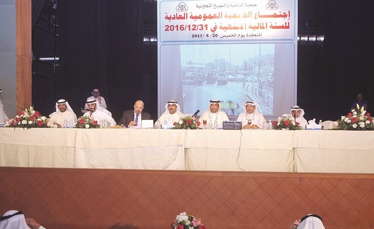جانب من الجمعية العمومية لجمعية الشامية﻿