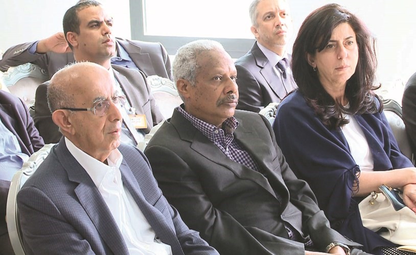  عبد اللطيف الحمد	خلال مشاركته في الزيارة الميدانية بالمغرب﻿