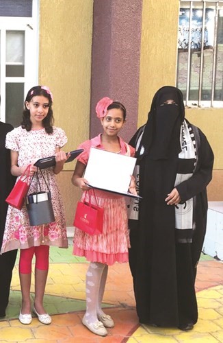 مع المديرة العنود القحطاني﻿