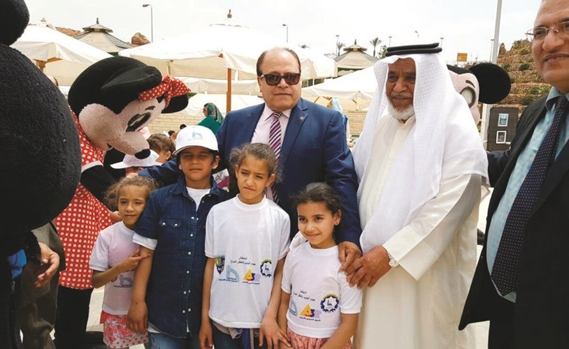 جانب من فعاليات حفل تكريم الأيتام﻿