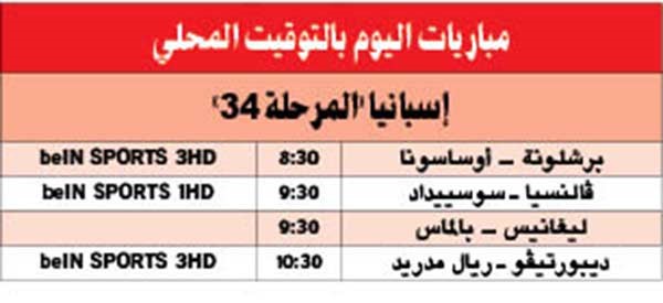 «الملكي» لاستعادة توازنه.. والبارسا لتعذيب أوساسونا