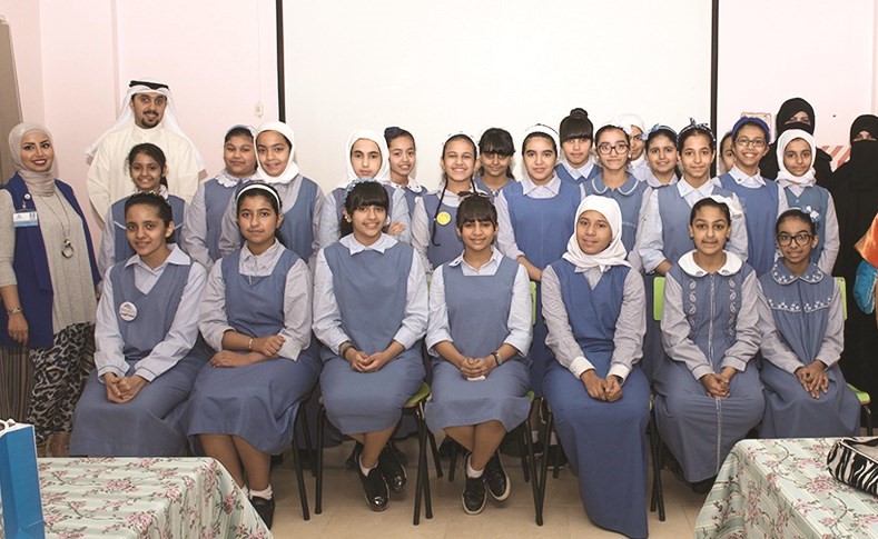 الطلبة المشاركون في المحاضرة﻿