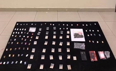 إحباط ضخ  4 كغ من الهيروين والحشيش والكيميكال والشبو  و2296 حبة  إلى  السوق المحلي