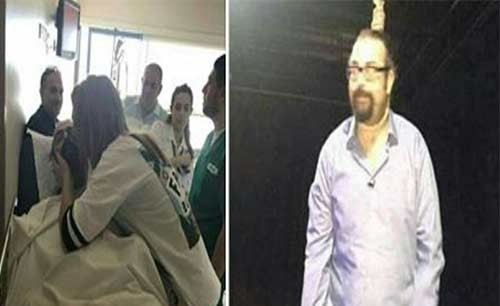بالصور.. "تمثيلية تتحول لحقيقة" .. مذيع لبناني يشنق نفسه على الهواء مباشرة