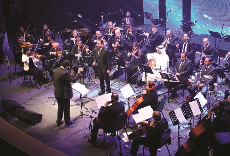 من حفل افتتاح مهرجان الموسيقى الدولي الـ20﻿