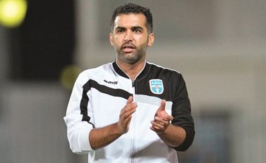 المدرب المساعد لفريق كاظمة ناصر العمران﻿
