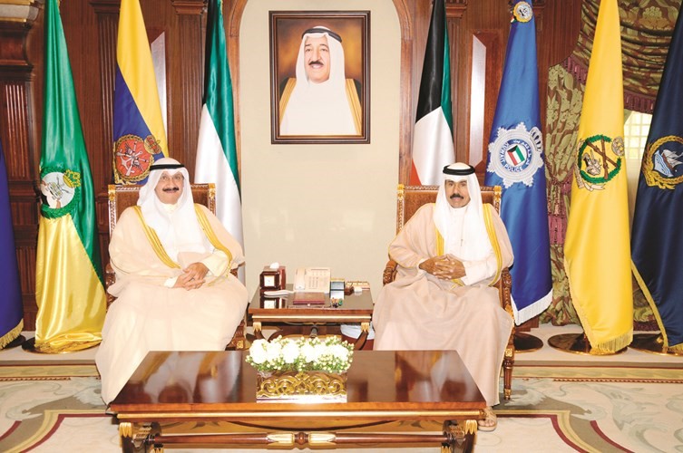 سمو ولي العهد مستقبلا الشيخ سالم العبدالعزيز ﻿