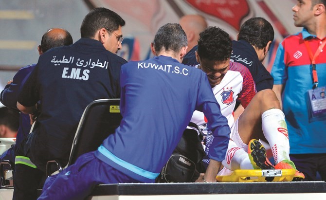 الرباط الصليبي ينهي موسم الخبيزي مع «الأبيض»