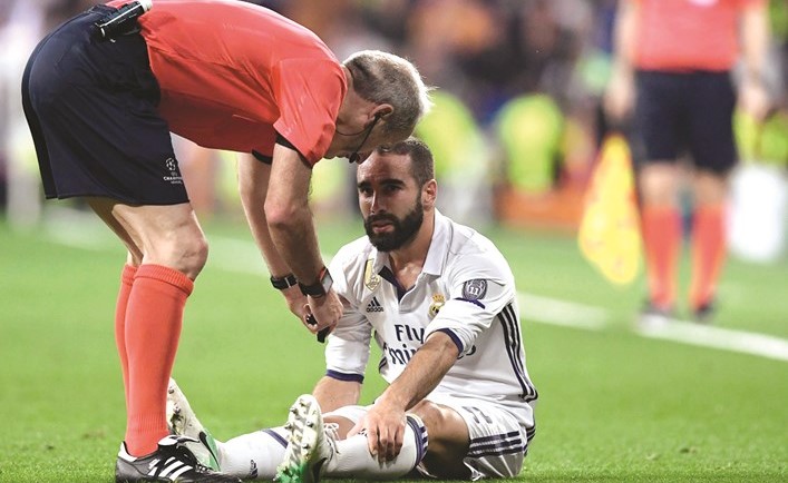 ظهير فريق ريال مدريد داني كارفاخال﻿