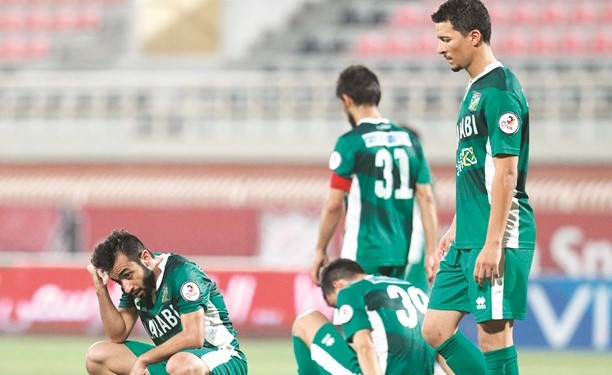 صدمة في العربي بعد التعادل مع برقان	(الأزرق. كوم)﻿