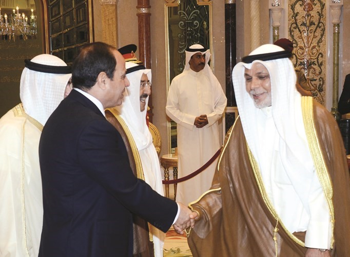 المستشار يوسف المطاوعة مرحبا بالرئيس المصري ﻿
