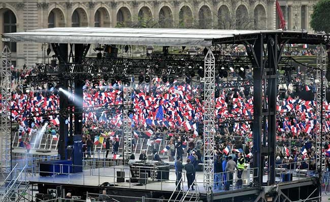 انتخاب ايمانويل ماكرون رئيسا لفرنسا (تقديرات)