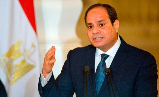  الرئيس المصري عبدالفتاح السيسي