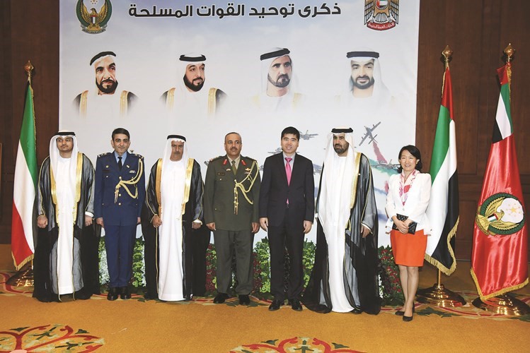 السفير الصيني مباركا﻿