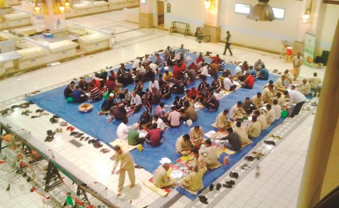 «نماء» تطلق مشروع إفطار الصائم في 85 مسجداً وموقعاً
