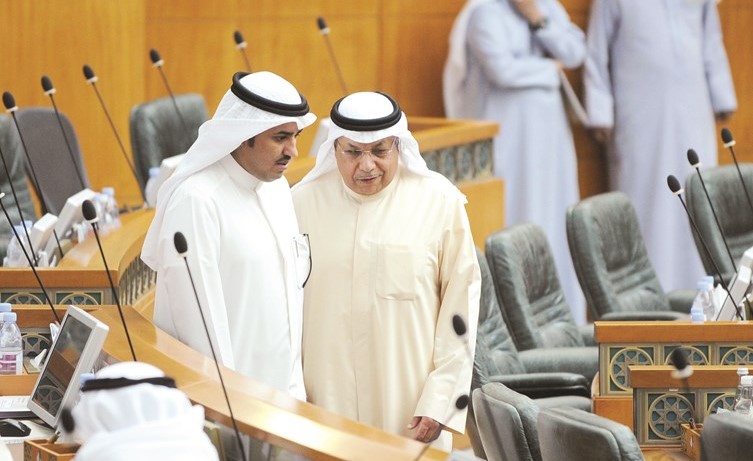 الشيخ خالد الجراح مع ناصر الدوسري﻿