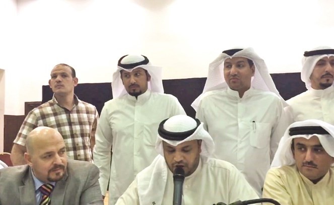 محمد المطيري يعلن نتائج الانتخابات﻿