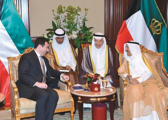 وسموه مستقبلا السفير الكولومبي فيحان الفايز ﻿