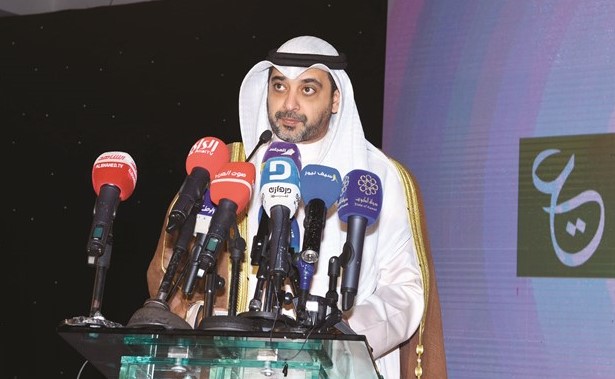الشيخ محمد العبدالله متحدثا﻿
