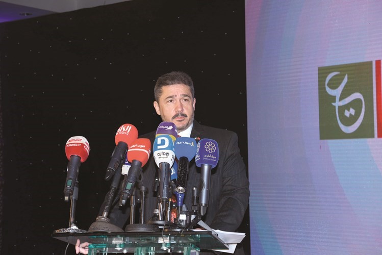 السفير مراد تامير متحدثا﻿