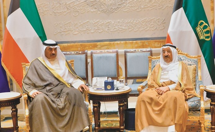 صاحب السمو مستقبلا الشيخ صباح الخالد ﻿