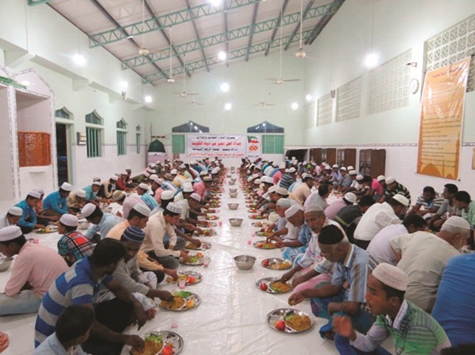 مشروع إفطار الصائم في رمضان الماضي﻿