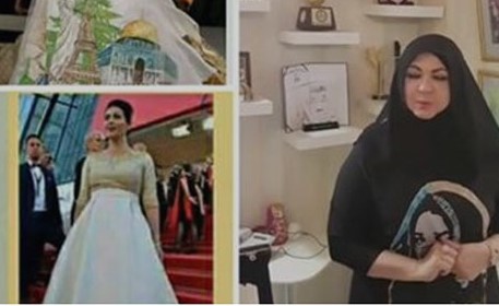 بالفيديو.. مصممة إماراتية تثير فضيحة حول فستان الوزيرة الإسرائيلية في كان!