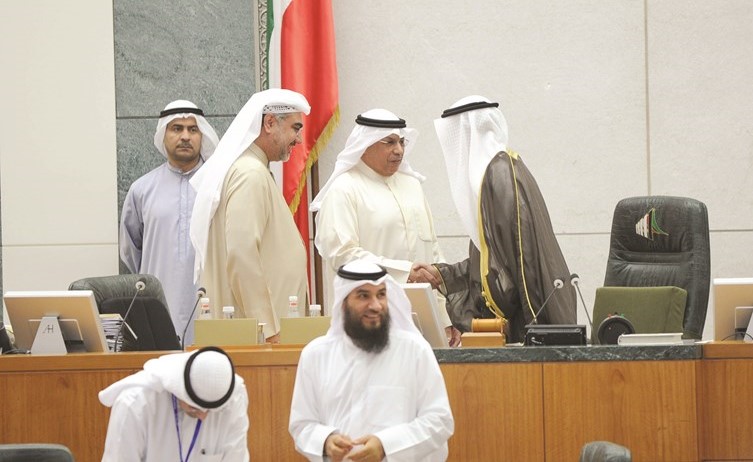 الغانم مع الشيخ خالد الجراح )هاني الشمري(