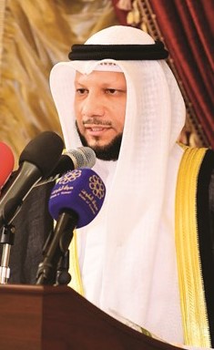 براك الشيتان يلقي كلمته﻿