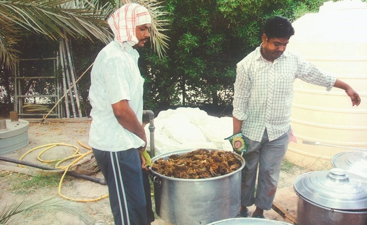 اللحوم جاهزة لمائدة الإفطار﻿